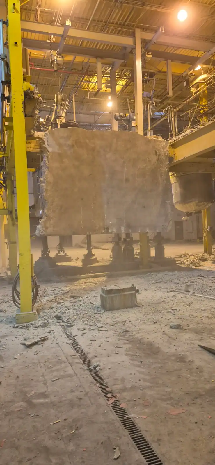 Concrete Foundation Breakout — completed interior demolition project by Demo Dynasty